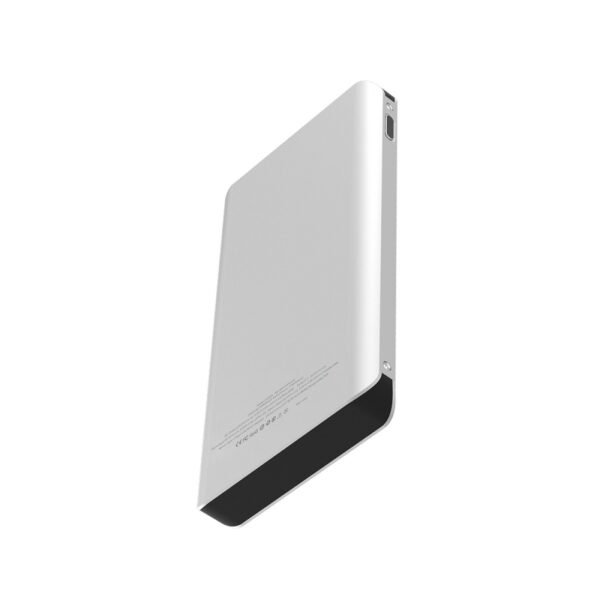 Power Bank Muvit 10000 mAh 2 USB 3A+2,1A QC 3,0+2 input(micro usb+tipo C) plata - Imagen 3