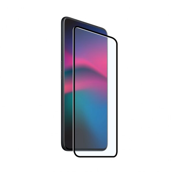 Protector de Pantalla Muvit para Oppo Reno 2Z vidrio templado plano marco negro