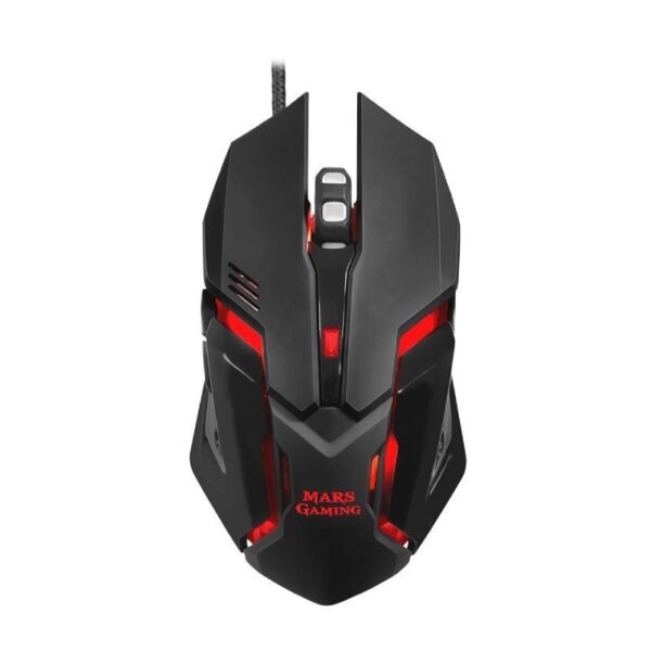 Ratón Mars Gaming MRM0 4000 Dpi Negro **Sin embalaje original**