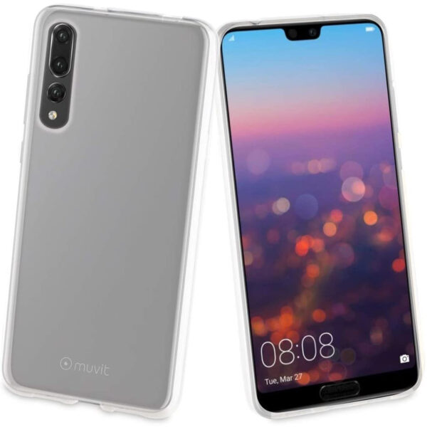 Funda Muvit Cristal Soft para Huawei P20 Pro transparente. - Imagen 2