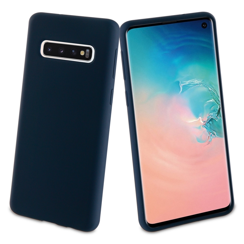 Funda muvit para Samsung Galaxy S10 Liquid Edition Midnight azul. - Imagen 2