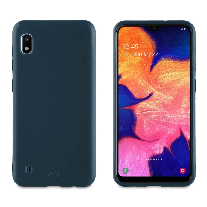 Funda Muvit for Change para Samsung Galaxy A10 bambootek dark ocean.