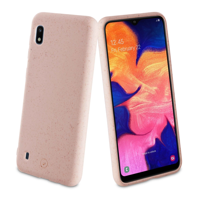 Funda Muvit for Change para Samsung Galaxy A10 bambootek old roses. - Imagen 3