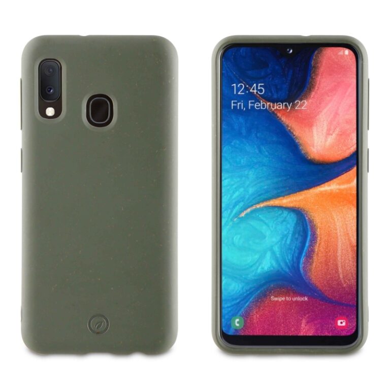 Funda Muvit for Change para Samsung Galaxy A20e bambootek moss.