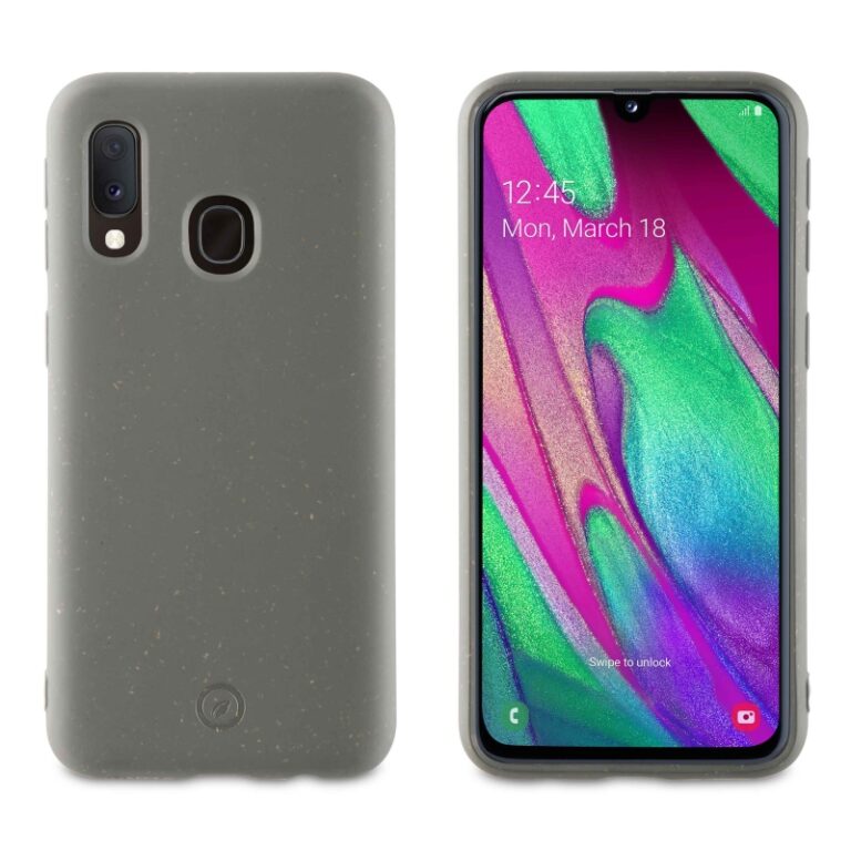 Funda Muvit for Change para Samsung Galaxy A40 bambootek clouds.