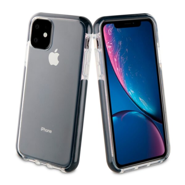 Funda Muvit Tiger Soft Apple iPhone 11 shockproof 2m transparente *Emb.dañado*. - Imagen 2