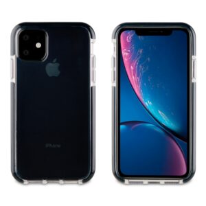 Funda Muvit Tiger Soft Apple iPhone 11 shockproof 2m transparente *Emb.dañado*.
