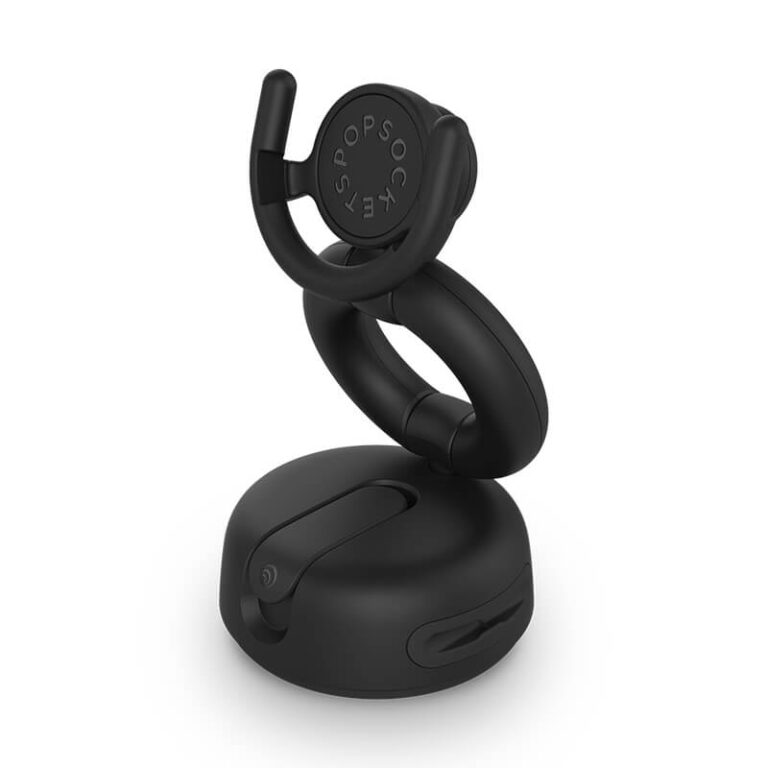 Soporte PopSockets coche salpicadero y parabrisas negro