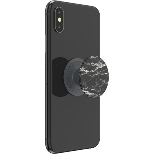 PopSockets soporte adhesivo Black Modern Marble - Imagen 4