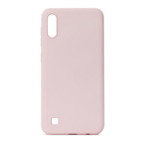 Funda Muvit Life liquid Soft para Samsung Galaxy A10 Rosa.