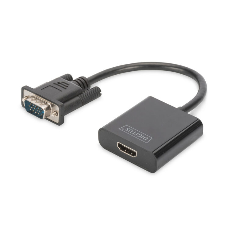 Convertidor video DIGITUS DA-70473 VGA - HDMI