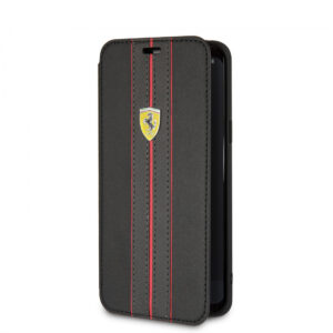 Funda Ferrari para Samsung Galaxy S9 Folio Urban negra