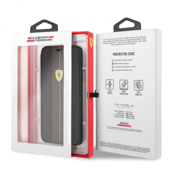 Funda Ferrari para Samsung Galaxy S9 Folio Urban negra - Imagen 4