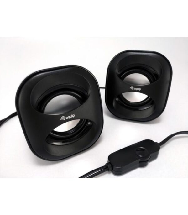 Altavoces Equip Life 245330 2.0 USB 3W Negro - Imagen 3