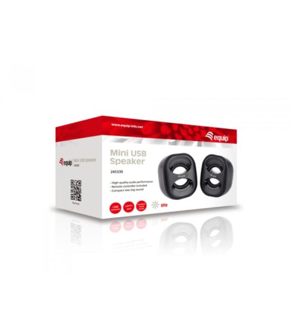 Altavoces Equip Life 245330 2.0 USB 3W Negro - Imagen 6