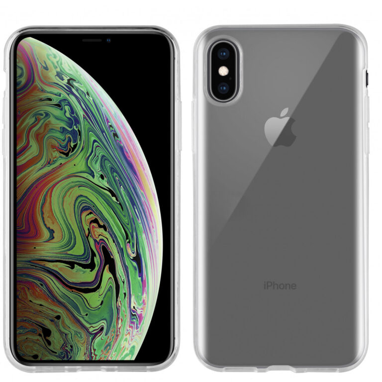 Funda Muvit for Change Apple iPhone X/XS recycletek transparente antibacteriana