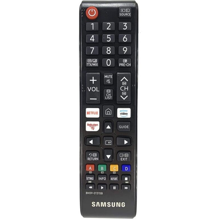 Mando a distancia Original Samsung Smart TV BN59-01315B color negro