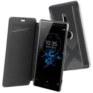 Funda Folio Made For Xperia para Sony Xperia XZ3 negro.