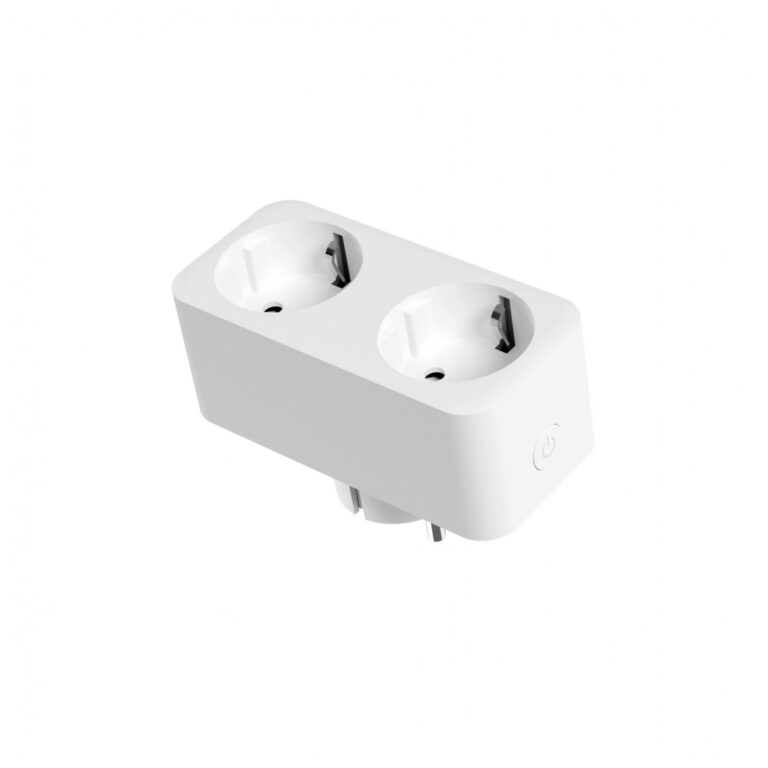 Enchufe doble inteligente Muvit iO WiFi con monitor de energía
