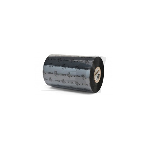 Cinta de cera Zebra 2300 02300GT11030 110mm x 300M. Pack 12 rollos de etiquetas