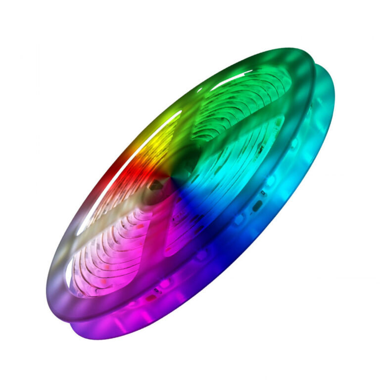 Tira LED WiFi Muvit iO WiFi Multicolor 5m compatible con asistentes de voz **Sin embalaje original**