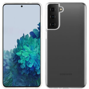 Funda Muvit for Change para Samsung Galaxy S21 5G recicletek transparente.