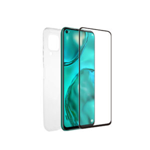 Pack Muvit for Change Huawei P40 Lite funda Cristal Soft + protector de pantalla