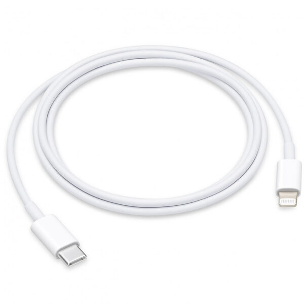 Cable Original Apple de USB-C a Conector Lightning 1m Blanco