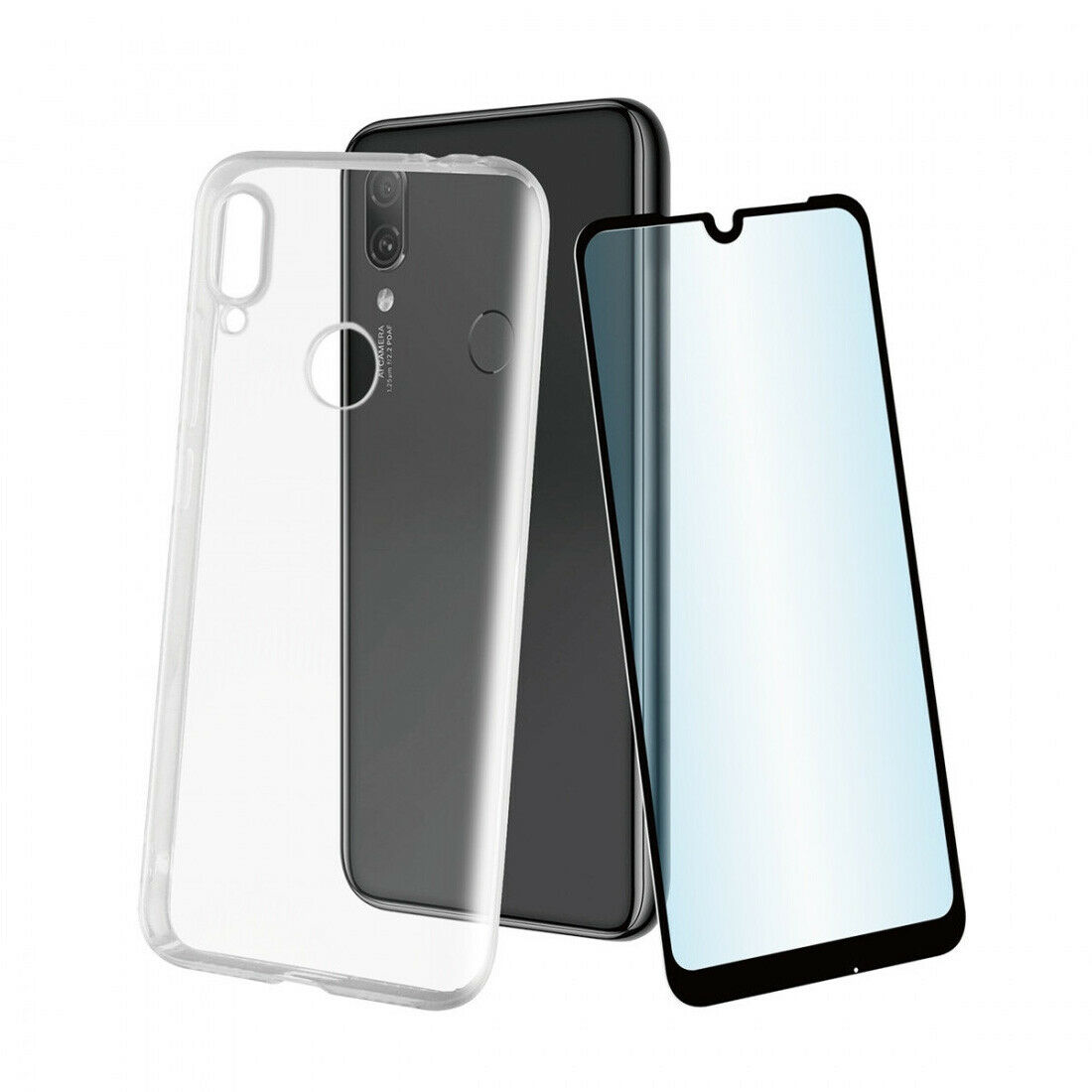 Pack Muvit Xiaomi Redmi 7 funda Cristal Soft transparente + protector pantalla. - Imagen 3