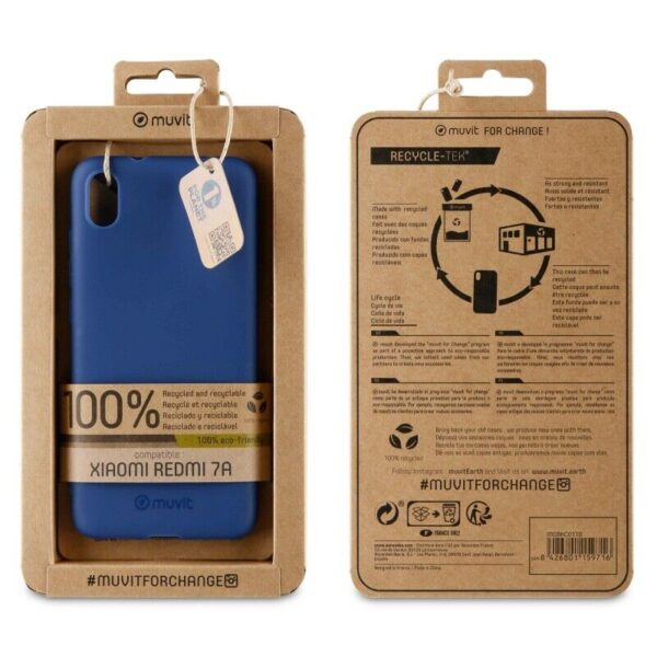 Funda Muvit for Change para Xiaomi Redmi 7A recycletek eclipse. - Imagen 3