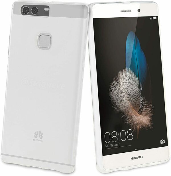 Funda Muvit para Huawei P9 Plus Crystal Soft Transparente - Imagen 2
