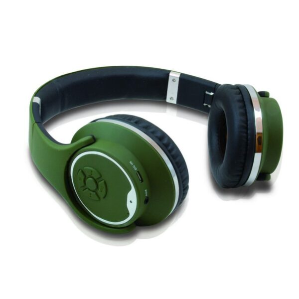Auricular con diadema Bluetooth con Microfono Conceptronic CHSPBTSPKG verde