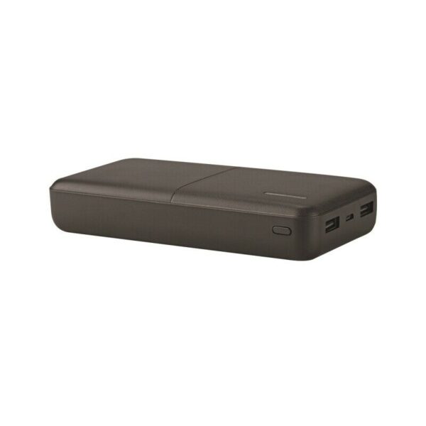 Power Bank Muvit 20000 mAh USB 2 puertos 2A (max) negro Usada - Imagen 3