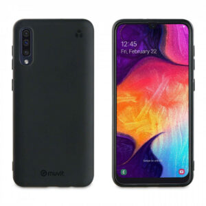 Funda Muvit for Change para Samsung Galaxy A50s/A30s/A50 recycletek negra.