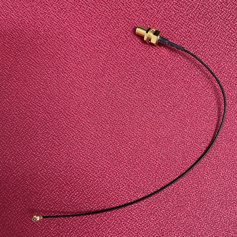 Cable Cablematic Adaptador de antena 1.13mm 20cm (U.FL-Macho/rSMA-Hembra).
