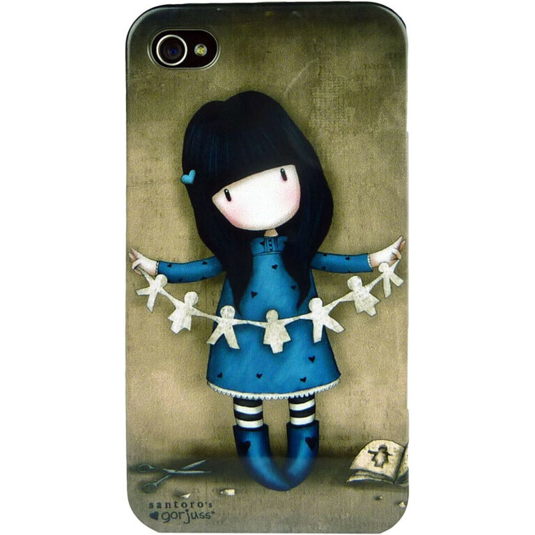 Funda Gorjuss para Apple iPhone 5/5S diseño I Found My Family In A Book