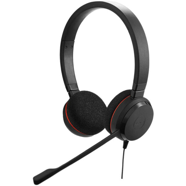 Auriculares Jabra EVOLVE 20 UC Estéreo USB negro Usado *Sin embalaje original*