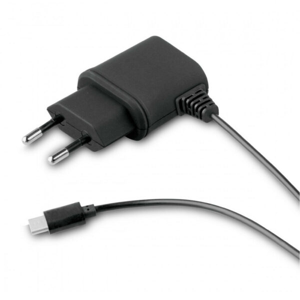 Muvit transformador Tipo C 2.1A cable 1.2m negro.