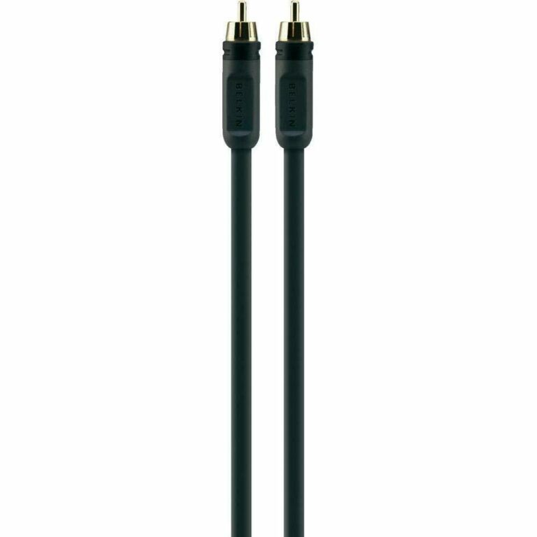 Belkin AV10010qp cable RCA para PS/2 coaxial 2m conectores dorados RCA.