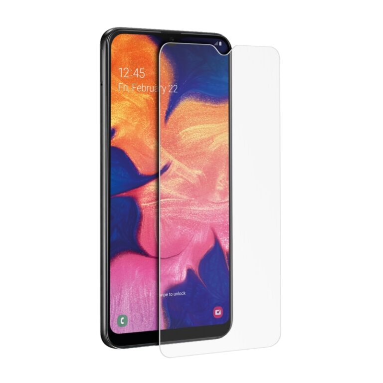 Protector de pantalla Muvit para Samsung Galaxy A10 vidrio templado plano.