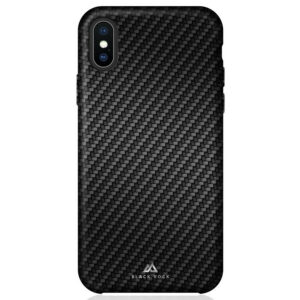 Funda Black Rock para Apple iPhone XS Max Carbon negra