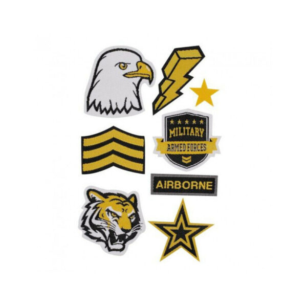 Kit de Adhesivos 8 pcs Puro Patch Mania Army.
