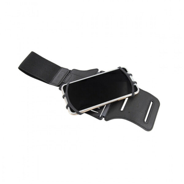 Muvit Active brazalete fino universal hasta 6'' negro. - Imagen 2