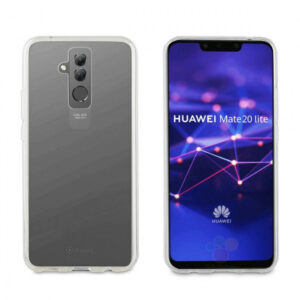 Funda Muvit Cristal Soft para Huawei Mate 20 Lite Transparente.