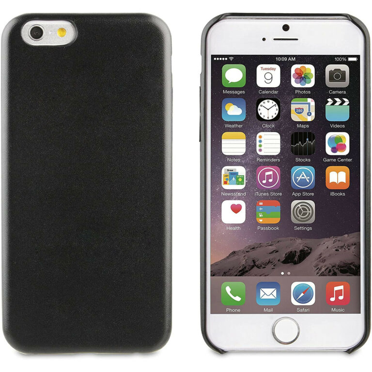 Funda Muvit Ultra-Slim Skin para Apple iPhone 6 Plus negro.