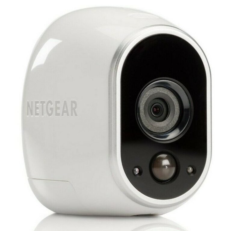 Cámara Adicional de Seguridad Netgear Arlo VMC3030 Blanco Usado **Solo cámara y soporte. NO INCLUYE LA BATERÍA**