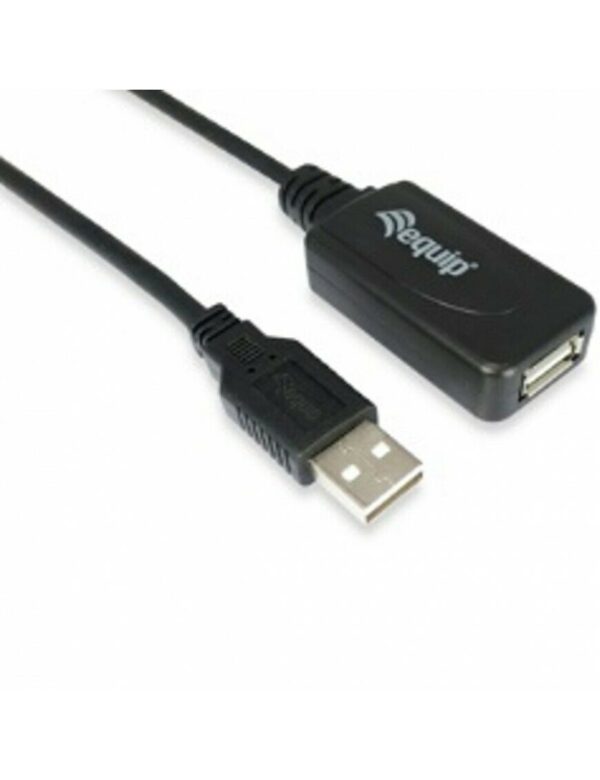 Cable Equip 133310 USB 10 m 2.0 USB A Negro. - Imagen 2