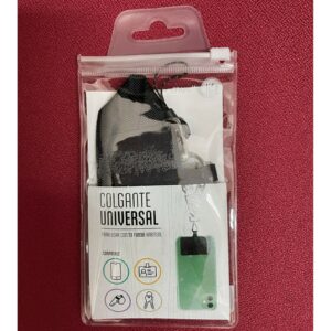 Muvit Life Colgante Universal para Fundas Negro.