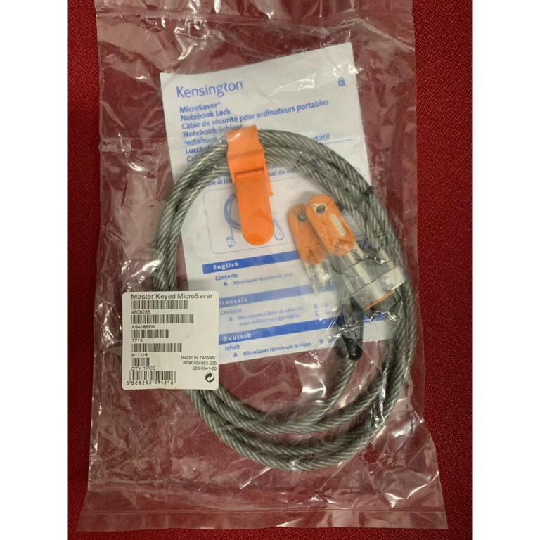 Cable de seguridad para ordenador portátil Kensington