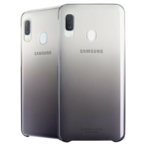 Funda original Samsung Gradation Cover negra para Samsung Galaxy A20e 2019